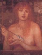 Dante Gabriel Rossetti Study for Venus Verticordia (mk28) oil painting on canvas